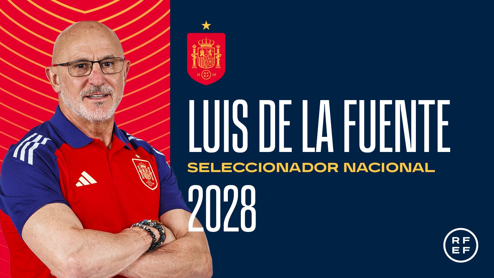 EURO 2024-Winning Head Coach De la Fuente Extends Contract With Spain