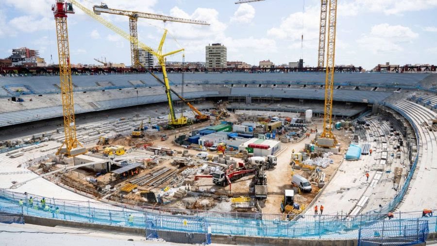 Barcelona Announces Camp Nou Return Plan Amid Construction Delays