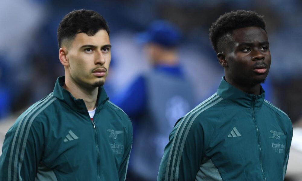 Arsenal Manager Reveals Return Dates For Bukayo Saka And Gabriel Martinelli