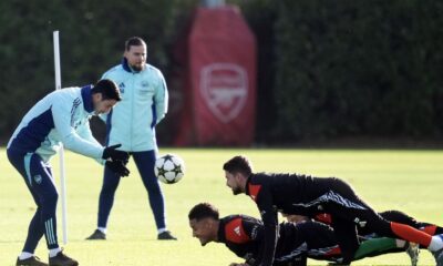 Arsenal Star Returns To Light Training In Dubai