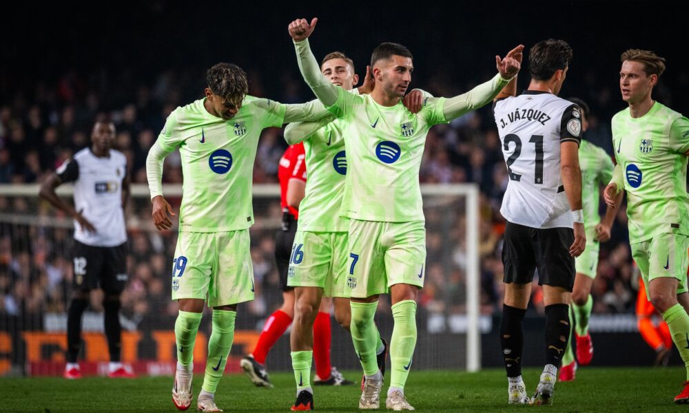European Football: Fiorentina Stalls Inter’s Title Charge, Barça Dominates Valencia In Cup