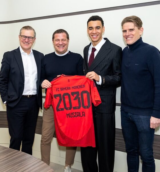 Jamal Musiala Signs Contract Extension With Bayern Munich