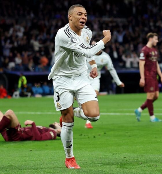 Mbappe Scores Hat-Trick As Real Madrid Triumphs Over Manchester City