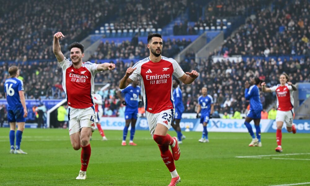 Arsenal’s Pursuit Of Glory Continues With Late Heroics Against Leicester City