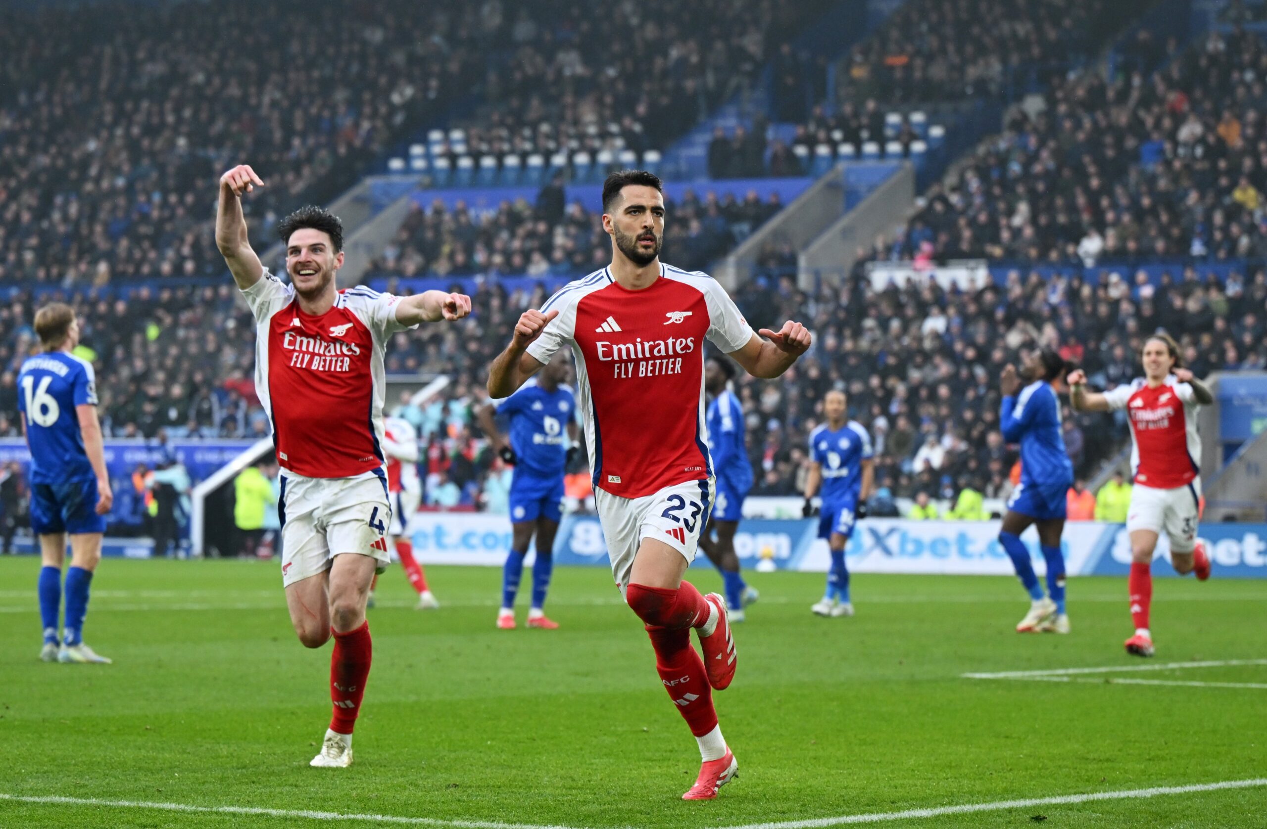 Arsenal’s Pursuit Of Glory Continues With Late Heroics Against Leicester City