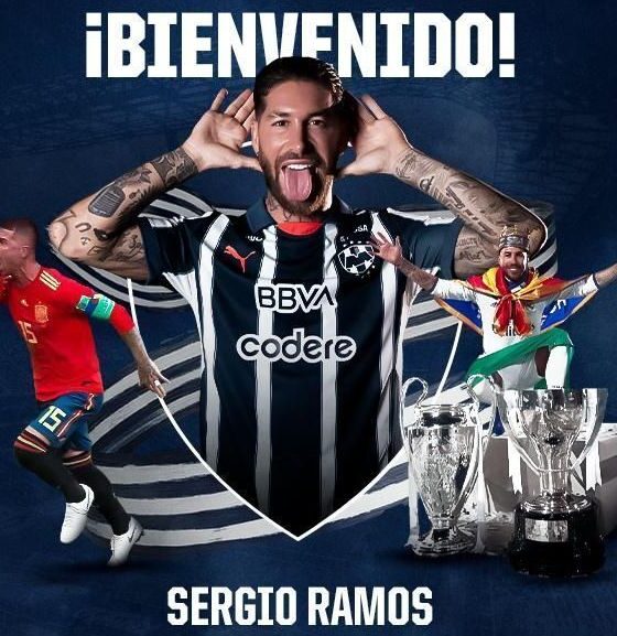 Sergio Ramos Officially Joins Liga MX Giants Monterrey