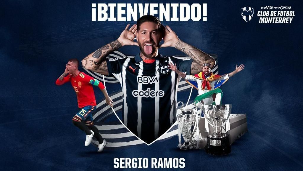 Sergio Ramos Officially Joins Liga MX Giants Monterrey