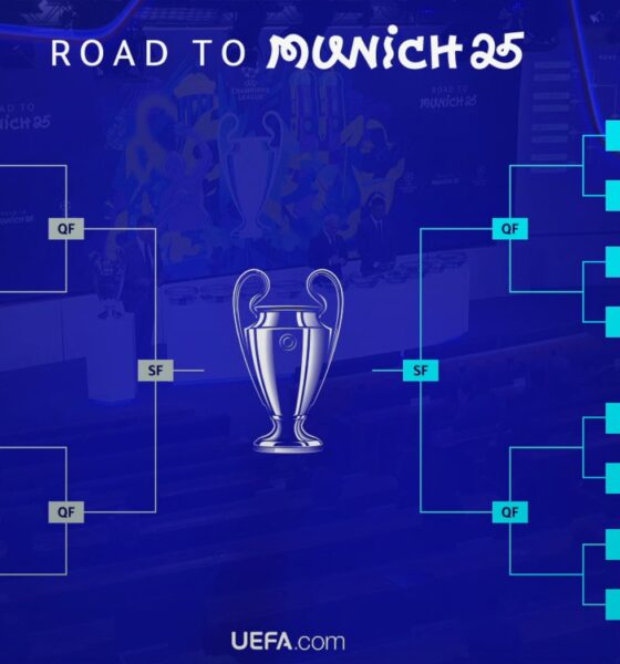 Champions League 2024/25 Round Of 16: Arsenal, Liverpool, Real Madrid, Barcelona Discover Paths To Final
