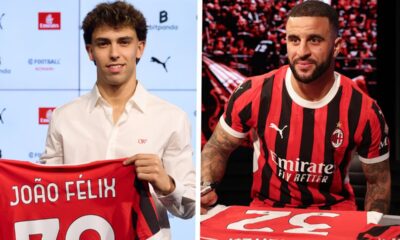 Milan Makes Final Decision On Joao Felix And Kyle Walker's Futures