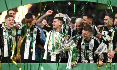 Bruno Guimarães Calls Newcastle's Carabao Cup Triumph The Best Day Of His Life