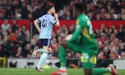 Declan Rice Rescues Late Draw For Arsenal Against Manchester United