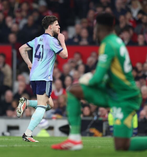 Declan Rice Rescues Late Draw For Arsenal Against Manchester United