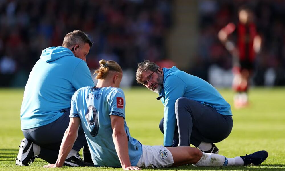 Manchester City Hit Hard As Erling Haaland Faces Lengthy Injury Layoff