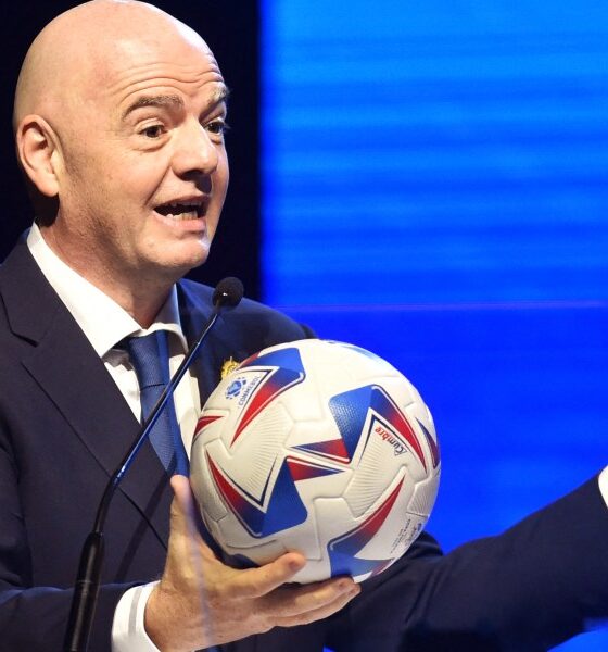 FIFA President Gianni Infantino Backs Saudi Arabia As 2034 World Cup Host