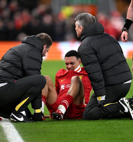 Trent Alexander-Arnold’s EFL Cup Final Hopes In Doubt After Injury Against PSG
