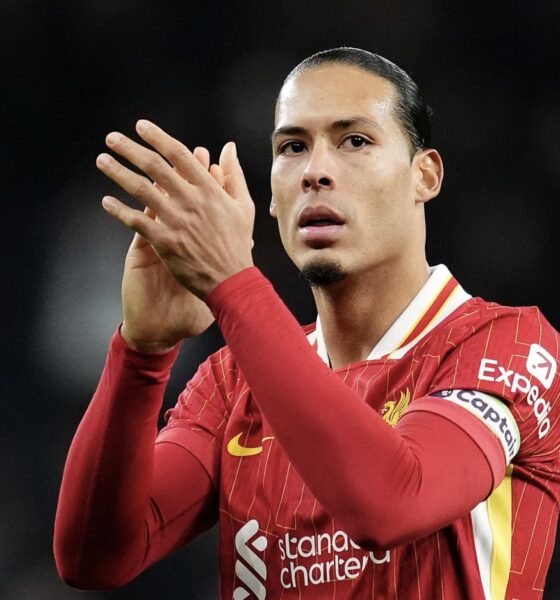 Van Dijk Urges Liverpool Fans To Stay Calm Amid Uncertain Contract Future