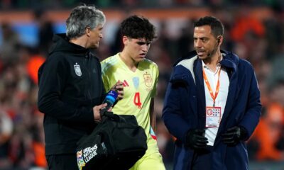Pau Cubarsí Withdraws From Spain Squad After Ankle Injury Vs. Netherlands