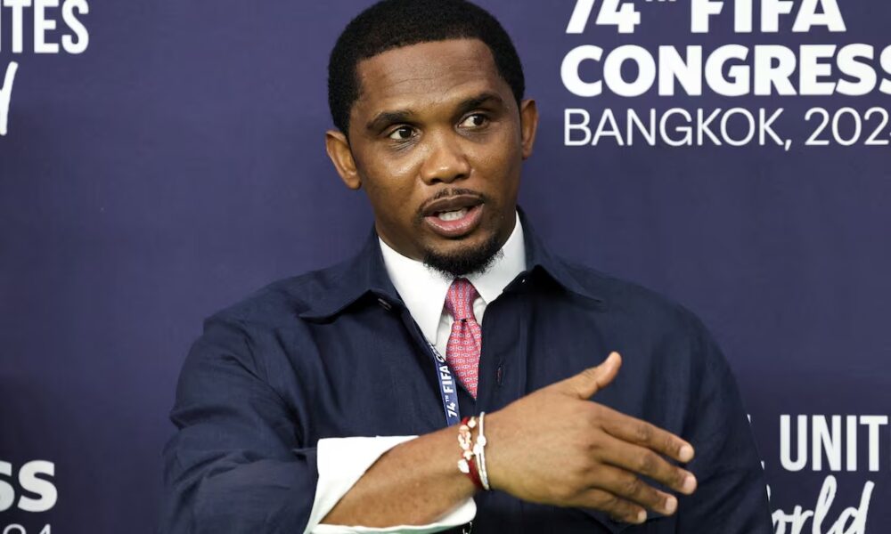 Samuel Eto’o Wins Appeal, Confirms Candidacy For CAF Elections