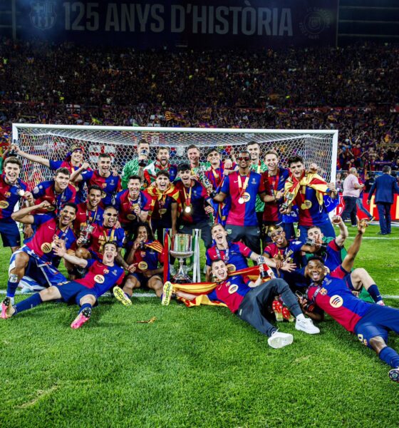 Joyful Hansi Flick Eyes Treble After Barcelona Edges Real Madrid In Copa del Rey