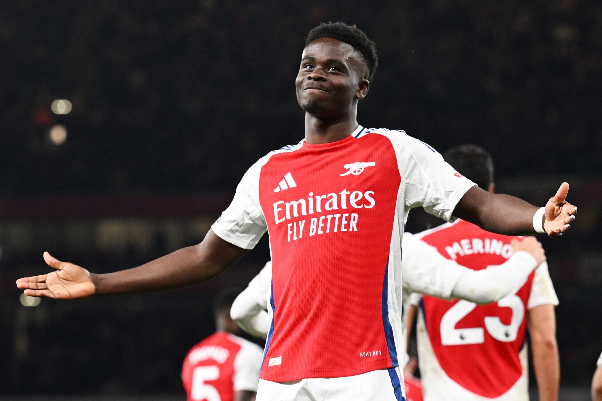 Saka Sparks Arsenal To Victory Over Fulham, Boosting Title Hopes