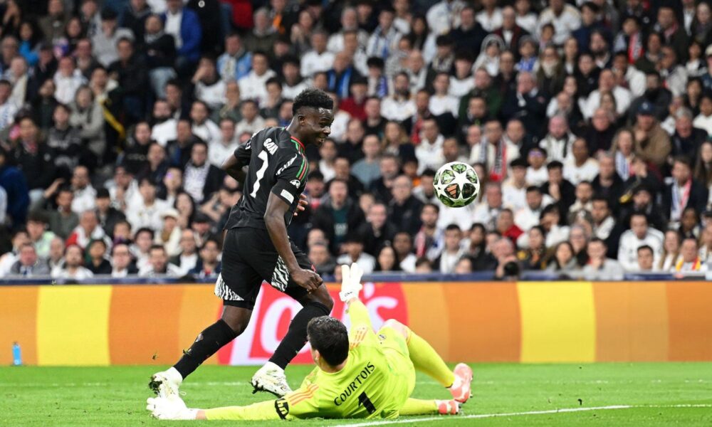 Arsenal Outclass Real Madrid To Secure Champions League Semi-Final Spot