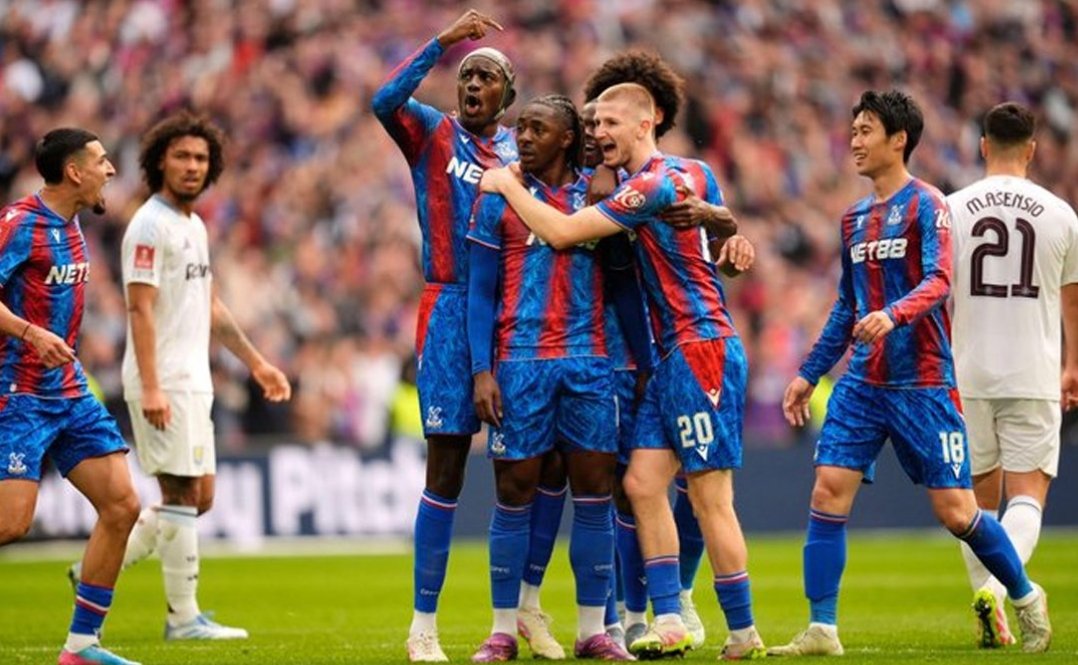 Crystal Palace Thrashes Aston Villa At Wembley To Reach FA Cup Final
