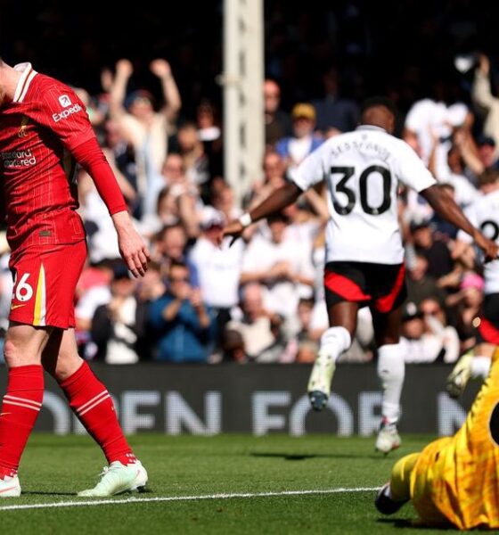 Fulham Stuns Liverpool With Comeback Victory To Keep European Hopes Alive