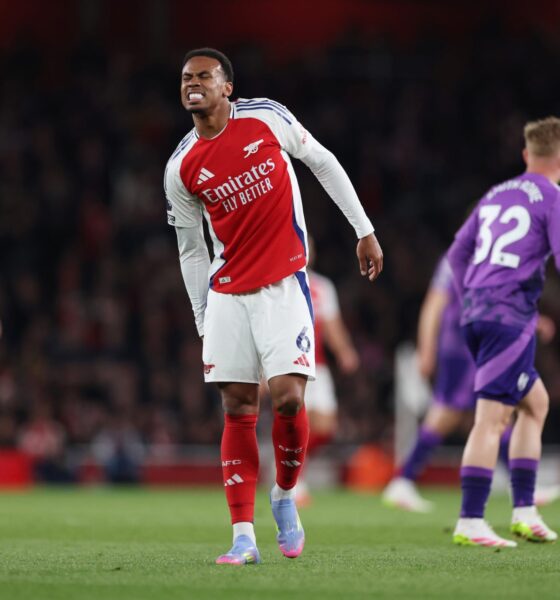Arsenal Dealt Huge Blow As Gabriel Is Ruled Out For The Season