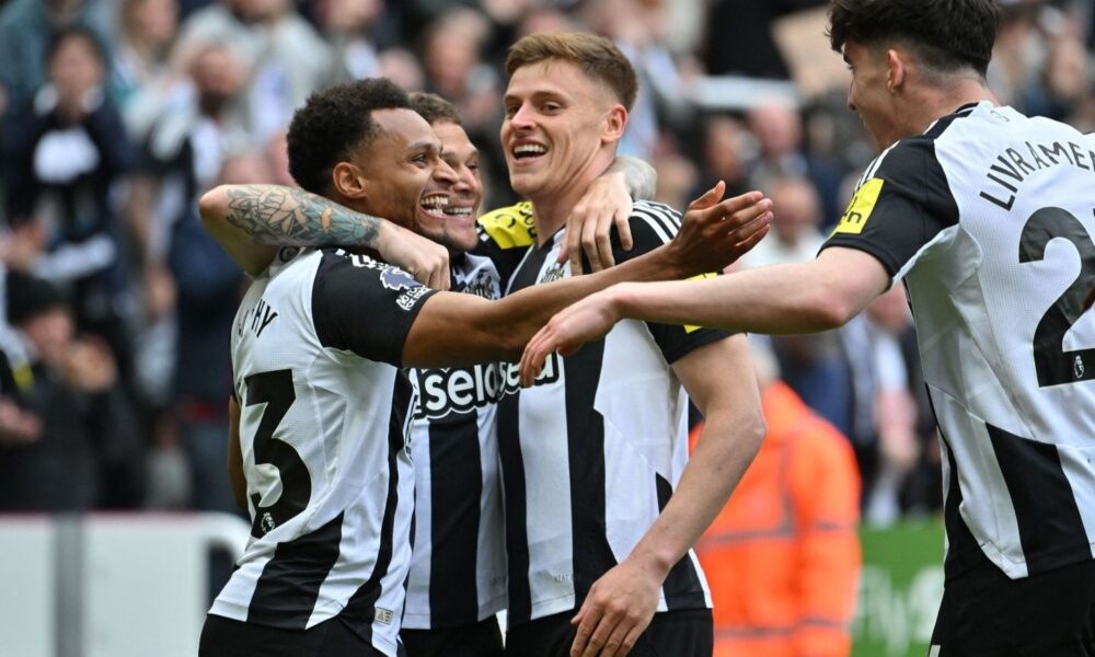Champions League Dream Alive As Newcastle Demolish United