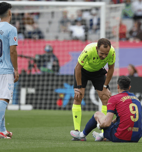 Barcelona Hit Hard As Lewandowski Suffers Hamstring Injury