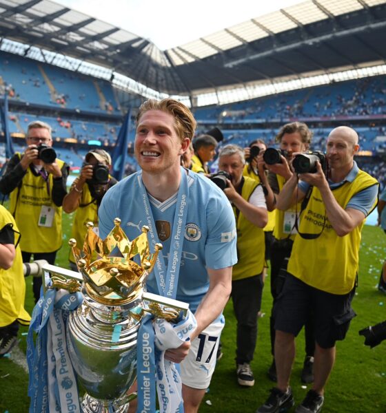 Kevin De Bruyne's Trophy Cabinet: Honours Won At Manchester City