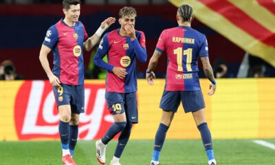 Lewandowski Shatters Records In Barcelona's Thrashing of Dortmund In UCL Quarter-finals
