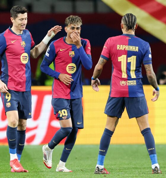 Lewandowski Shatters Records In Barcelona's Thrashing of Dortmund In UCL Quarter-finals