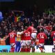 Champions Liverpool Celebrates As Nottingham Forest Keep Champions League Hopes Alive