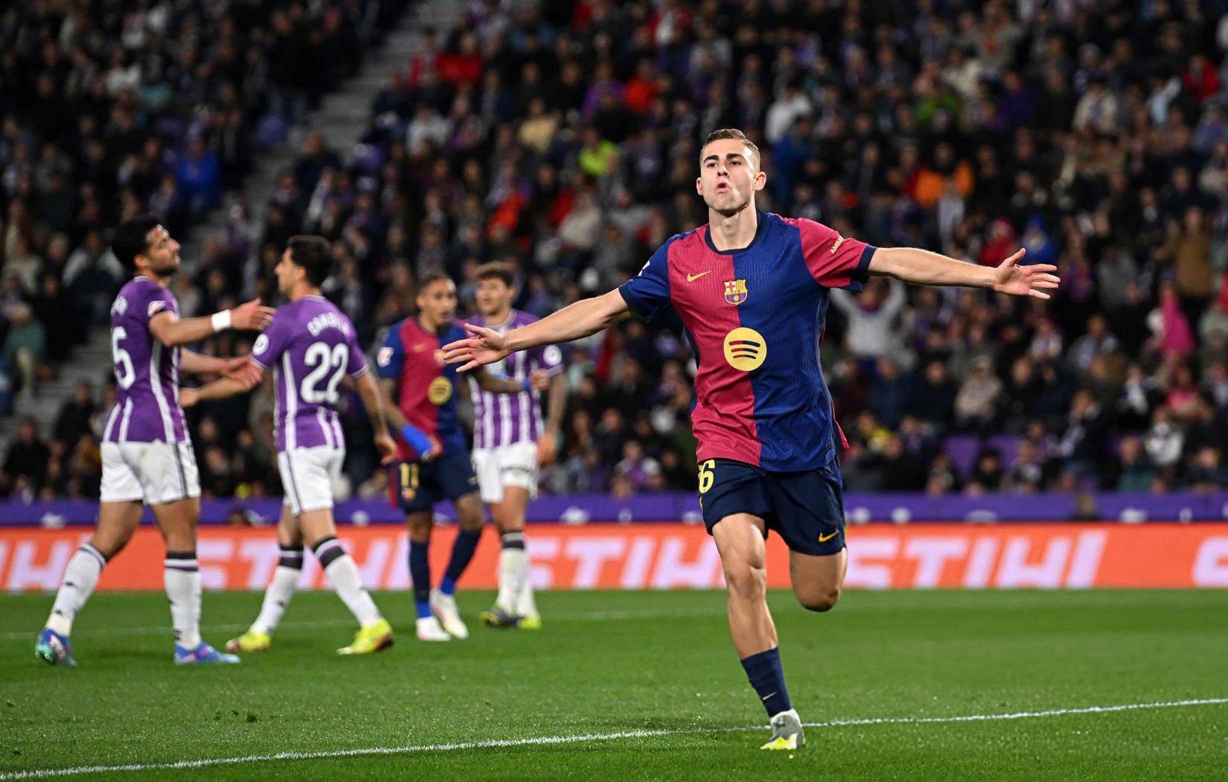 Barcelona Edges Out Valladolid In A Hard-Fought La Liga Clash To Maintain Top Spot