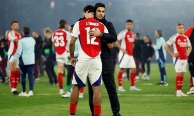 Arteta Claims Arsenal Was Champions League's Best Team Despite PSG Defeat