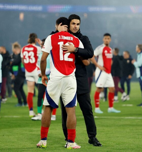 Arteta Claims Arsenal Was Champions League's Best Team Despite PSG Defeat