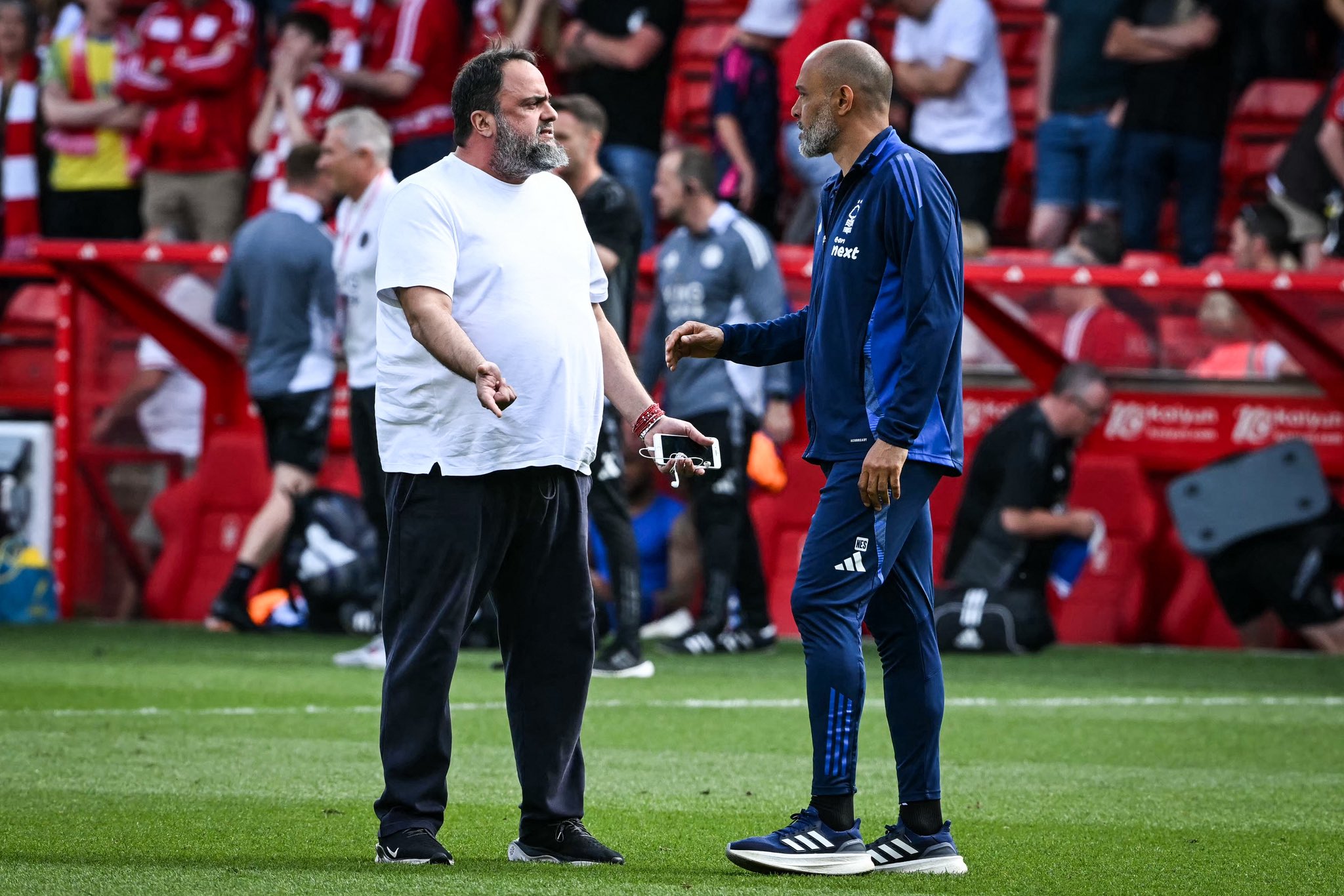 Nottingham Forest Manager Nuno Espirito Santo Confronted By Club Owner After Leicester City Draw