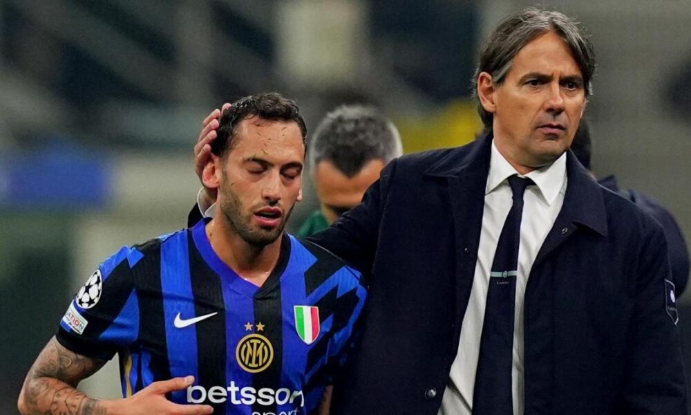 Inter’s Inzaghi And Calhanoglu Receive One-Match Bans Over Ultras Involvement