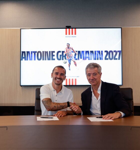 Antoine Griezmann Signs Contract Extension With Atletico Madrid