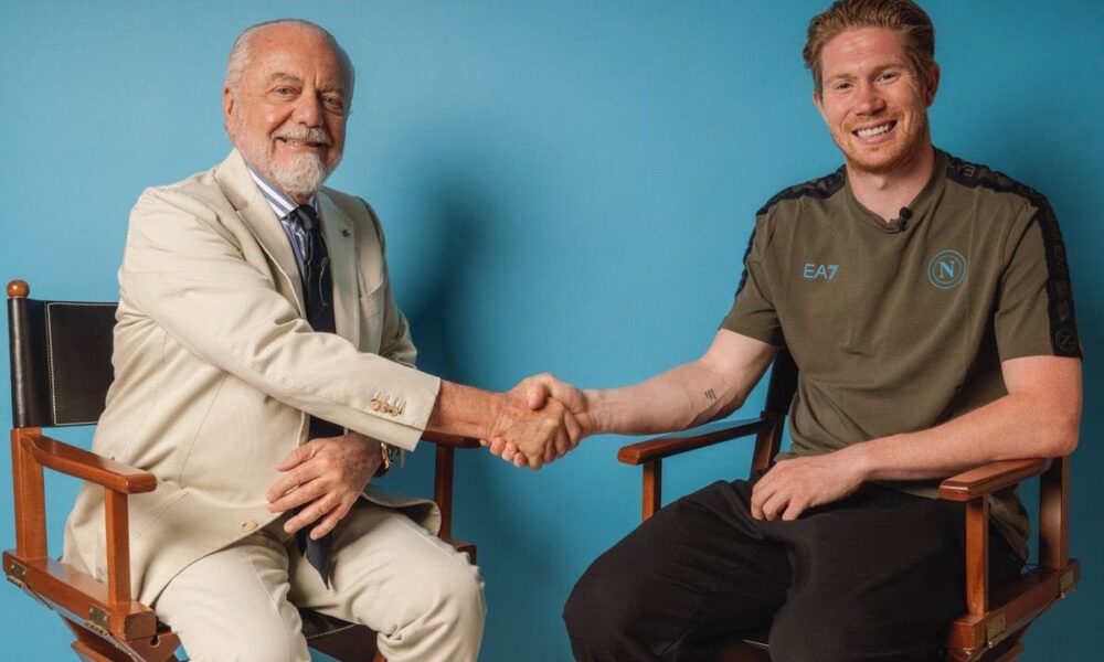 Kevin De Bruyne Signs With Napoli After Leaving Manchester City