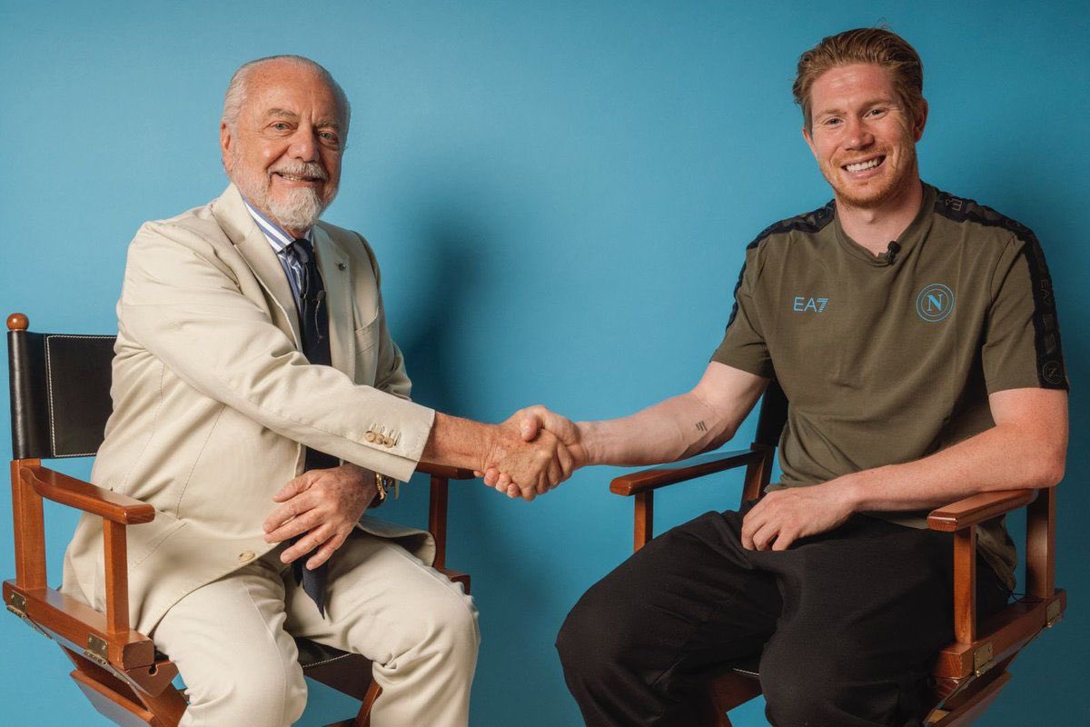 Kevin De Bruyne Signs With Napoli After Leaving Manchester City