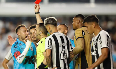Neymar Receives Red Card In What Could Be Final Match For Santos FC
