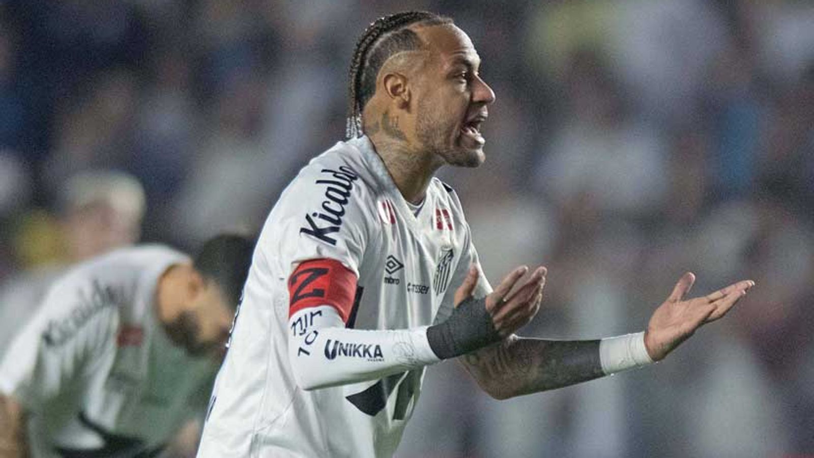 Neymar Confronts Fan After Santos Defeat Leaves Club In Brazilian Serie B Relegation Zone