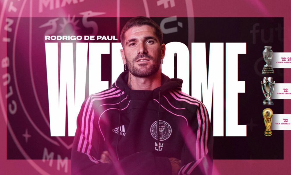 Argentina Midfielder Rodrigo De Paul Joins Inter Miami From Atletico Madrid