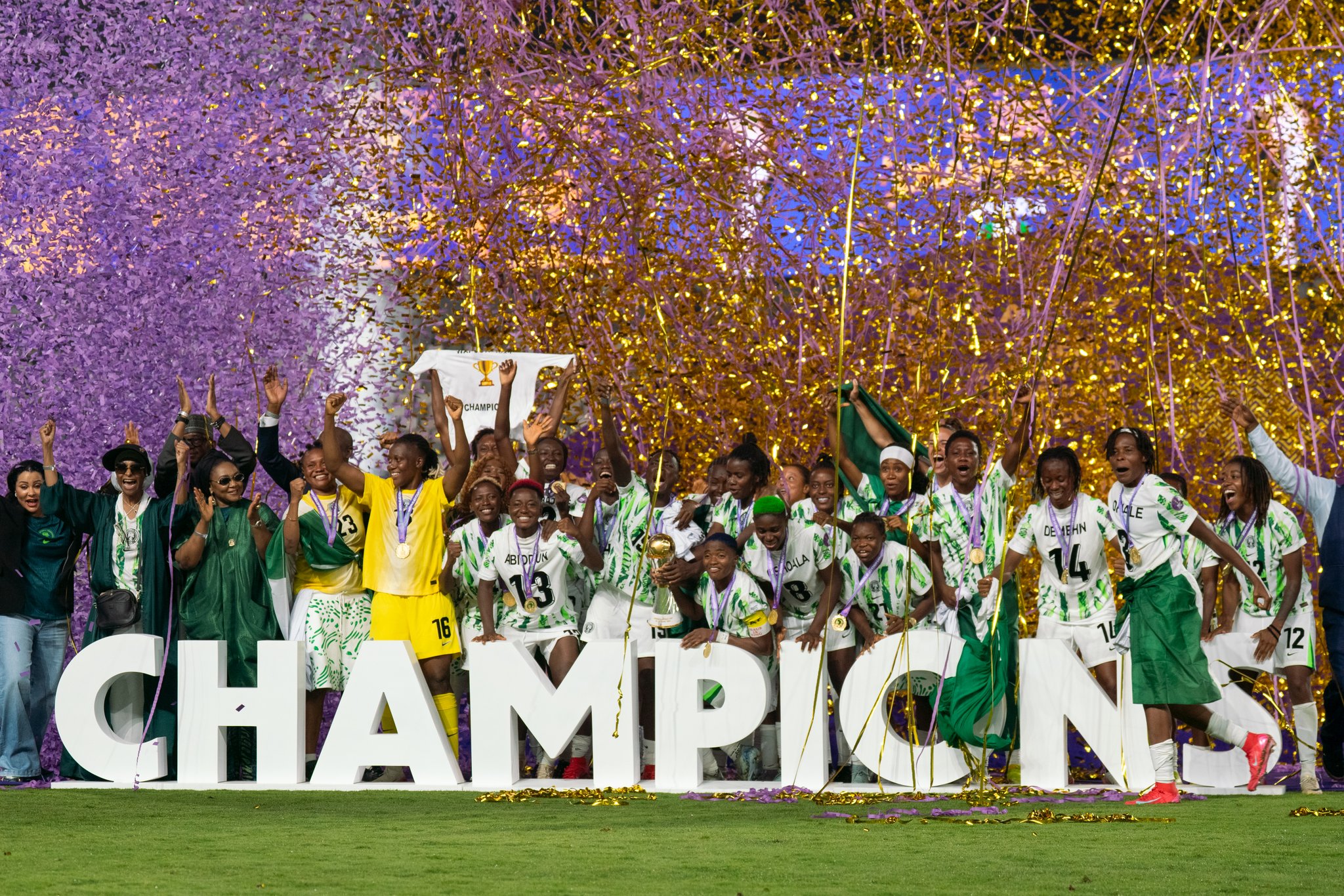 President Tinubu Celebrates Super Falcons With Prestigious National Honours