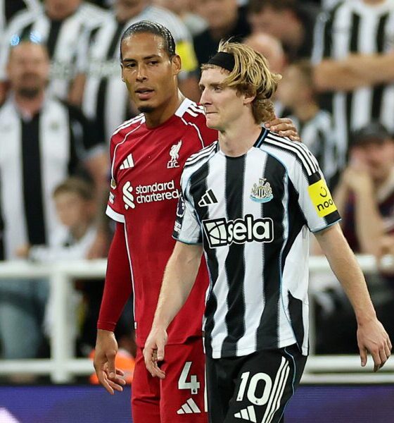 Anthony Gordon Issues Apology After Red Card In Newcastle’s Defeat To Liverpool