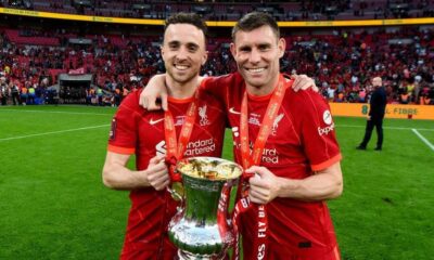 James Milner Pays Tribute To Former Teammate Diogo Jota With No. 20 Shirt Switch