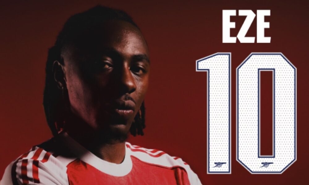 Arsenal Completes Signing Of Crystal Palace Midfielder Eberechi Eze