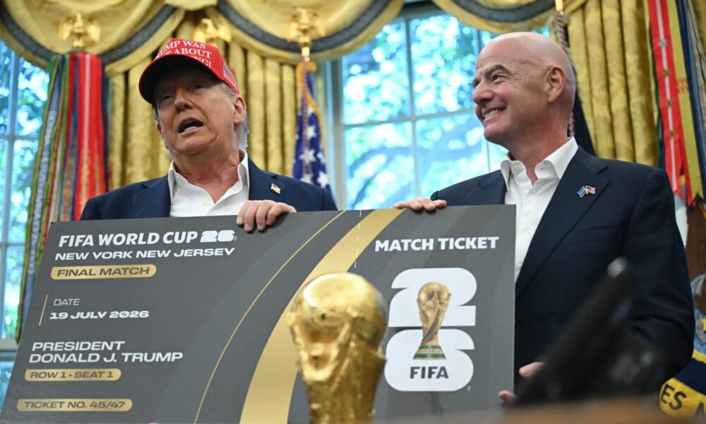 Donald Trump Announces Date And Venue For 2026 FIFA World Cup Draw